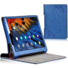 Умный чехол для lenovo Yoga Tab5 YT-X705, 10,1 дюймов, Ультратонкий флип-чехол для планшета, подставка из искусственной кожи, защитный чехол+ ручка