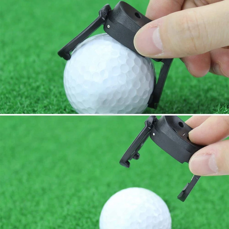 Golf Ball Pick Up Tool Golf Ball Retrievers Mini Foldable Golf Ball Easy to Use and Fits All Putter Grabber Sucker Claw Plastic