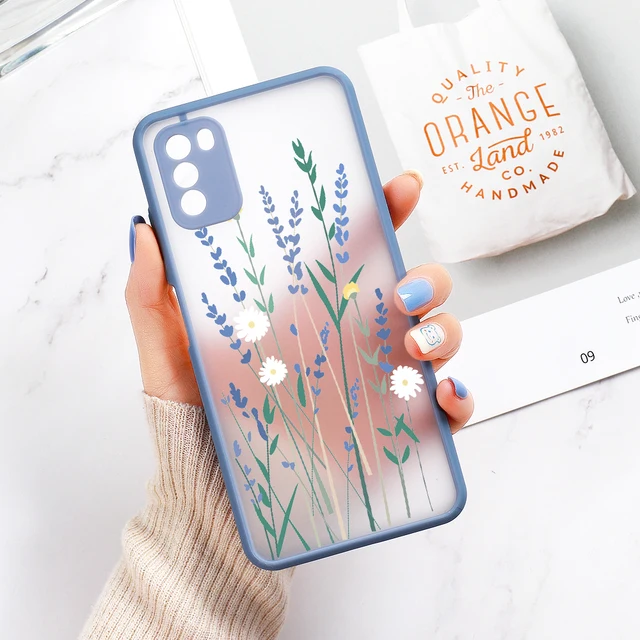 Redmi Note 10 Pro Case Poco X3 Pro Case Floral Fundas For Xiaomi 11T Redmi Note 11 8 9 Pro 9A 9T Poco F3 M3 M4 Mi 11 Lite Cover 4O111