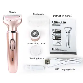 

Women Face Body Hair Remover Electric Epilator Trimmer Rechargeable Machine