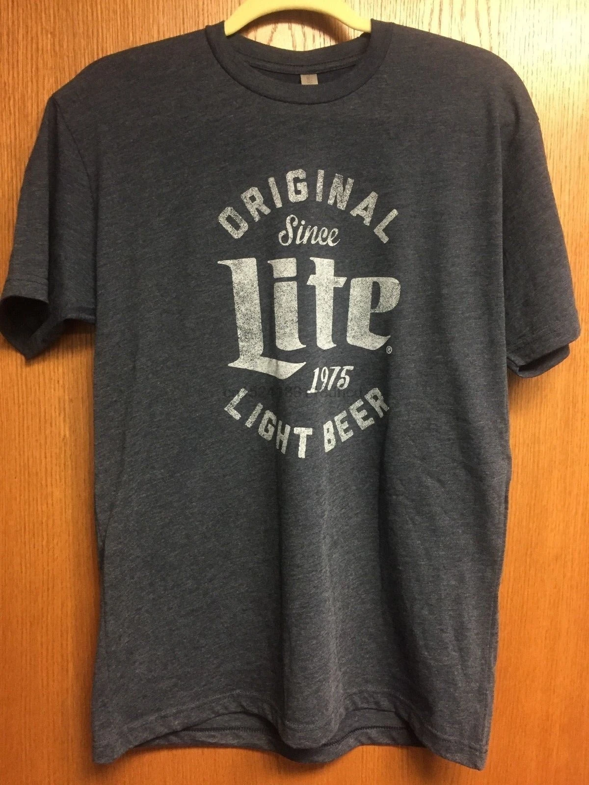 Новый Miller Lite/Пиво Футболка-оригинальное световое пиво) (Мужская Crewneck) |