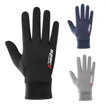 

Motorcycle Racing Gloves Breathable Ice Silk Non-Slip Thin Anti-UV Outdoor Sports Riding Touch Screen Gloves Protective Gloves