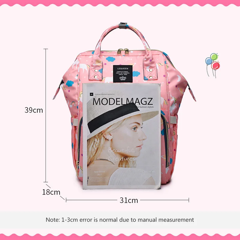 Водонепроницаемый рюкзак с надписью MOM для детских подгузников, сумки для детского кормления, сумки, сумка для прогулочной коляски LEQUEEN материнской рюкзак для путешествий