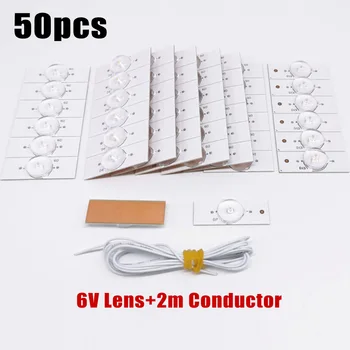 

3V 6V SMD Lamp Beads With Optical Lens Fliter For 32-65 Inch LED TV Repair Made Of High Quality Material