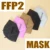 Многоцветная маска FFP2 CE fpp2 Маска для лица 6-слойный фильтр респиратор маска защитная маска ffp2 пылезащитная маска здоровья стандарт ЕС