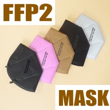 Multicolor FFP2 mask CE fpp2 mask 6-layer filter maske protective ffp2mask dust-proof health mask EU standard