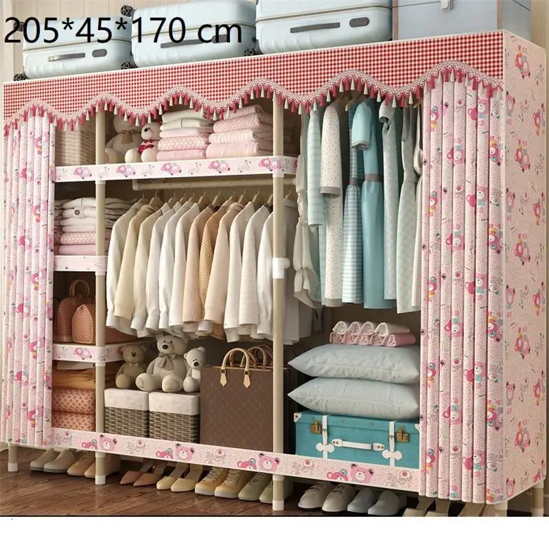 MODEL X Tela мебель для дома Ropero Chambre Armoire Range Ropa Gabinete Armario Guarda Roupa Mueble De Dormitorio шкаф для одежды - Color: MODEL X