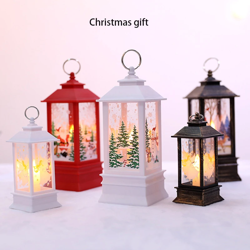  2020 LED Christmas Christmas Tree Decoration Small Oil Lamp Holder Party Christmas Gift Home New Ye - 4000203856916
