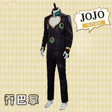 JOJO Higashikata Josuke Goldenwind Giovanna костюм для косплея костюм для Хэллоуина вечеринки унисекс