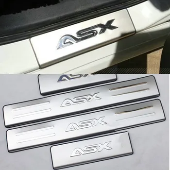 

Car Styling for 2011 -2020 Mitsubishi ASX stainless steel scuff plate door sill 4pcs/set car accessories