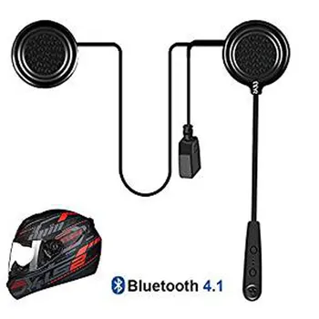 

Motorcycle helmet Bluetooth headset walkie-talkie call automatically answer can connect 2 mobile phones 12H talk time