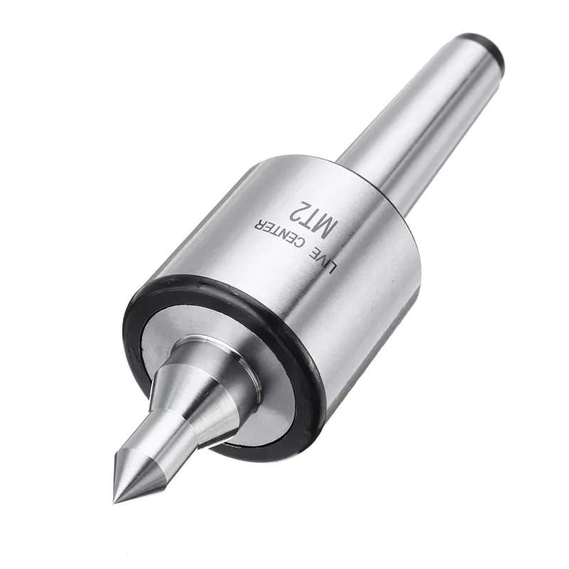 

MT2 0.001 5000rpm Max Steel Lathe Live Center Taper Tool Triple Bearing CNC Live Revolving Milling Center Taper Machine