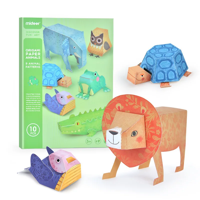 Детская книга Оригами 3d когнитивные совпадающие Детские ручные Diy Начальная