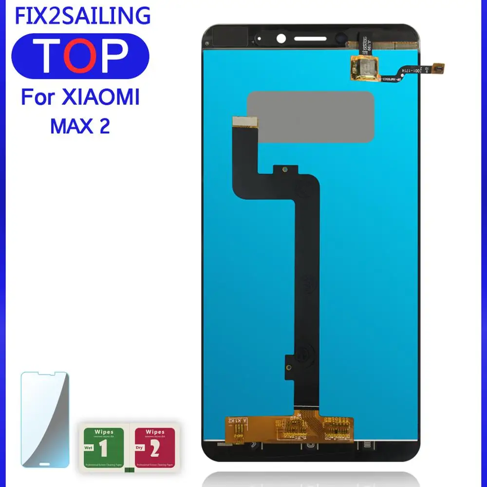 Новый дисплей для XIAOMI Mi Max 2 ЖК сенсорный экран дигитайзер 10 Touch K Рамка Ramka ORYG