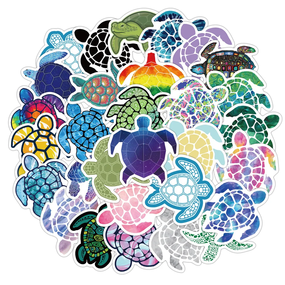 50pcs cute girl Stickers Sea Turtle Summer surf beach decal hydro flask sticker For Laptop Fridge Phone Skateboard Suitcase 50pcs cute girl Stickers Sea Turtle Summer surf beach decal hydro flask sticker For Laptop Fridge Phone Skateboard Suitcase