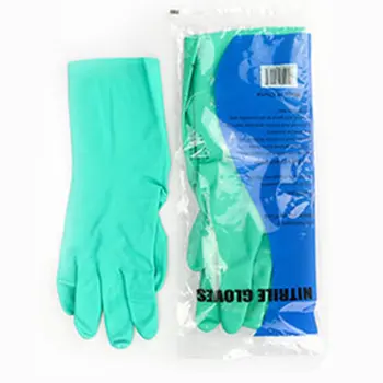 

1 Pair 15mill Acid Alkali Resistant Gloves Rubber Waterproof Chemical Resistance Anti-skid Latex Long Nitrile Gloves