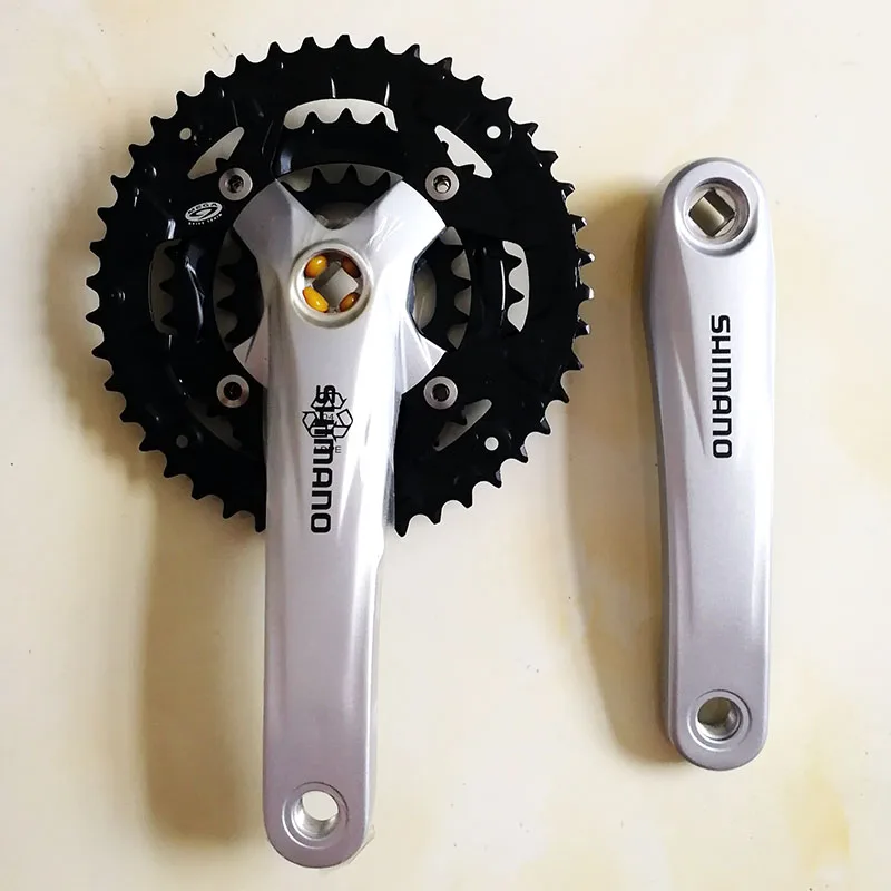 Shimano Acera FC M391 9 скоростной горный велосипед MTB Crankset 44 32 22T 170 мм Серебряный набор
