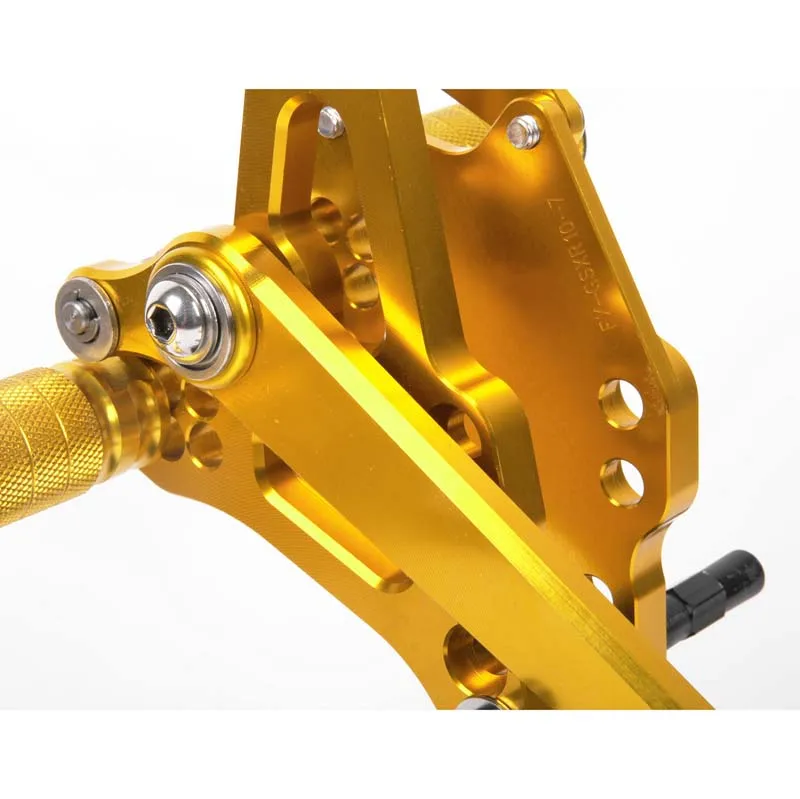 SMOK педаль мотоцикла для Suzuki GSXR 1000 2009 2010 2011 2012 2013 алюминиевый сплав Rearset подножки