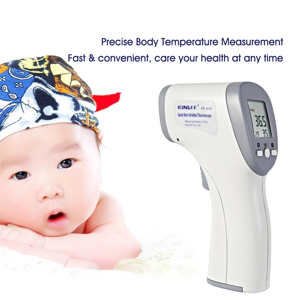 

Infrared Non-contact Body Thermometer Baby Adult Forehead Digital Thermometer Temperature Digital Bady Thermometer Ear Forehead