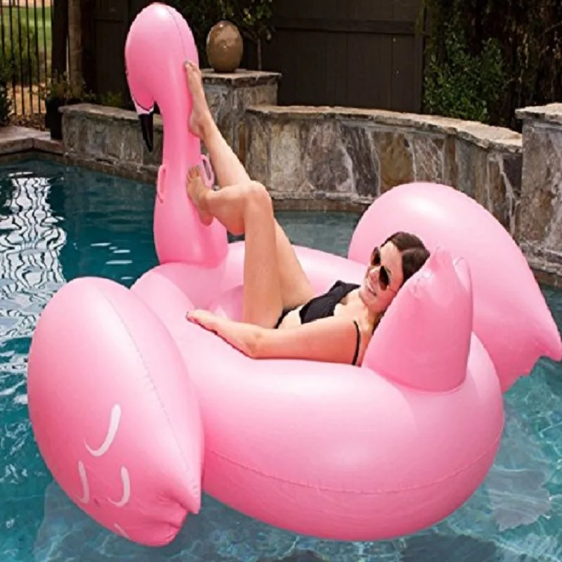 

Currently Available Direct Supply 190 cmpvc Inflatable Flamingo Ride, Blowing Chunky Neck Flamingo Floating Bed Floating Row Who