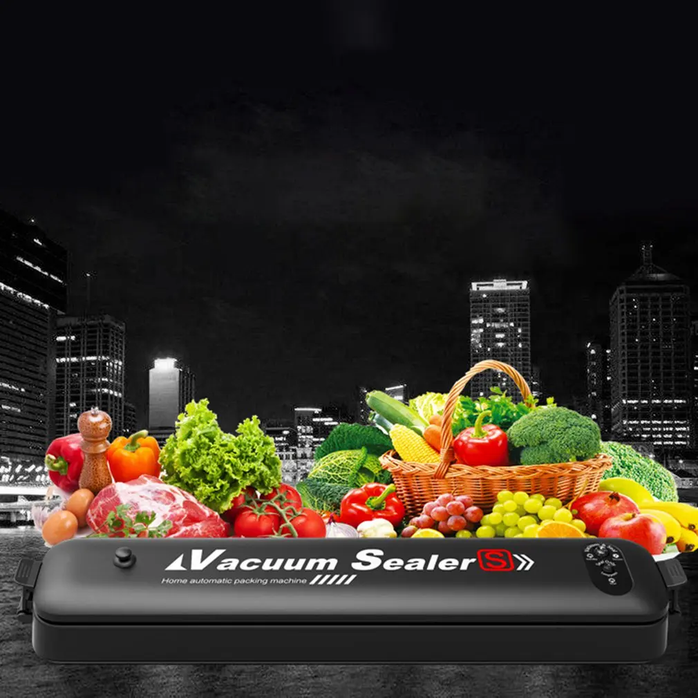 Вакуумная Упаковка для продуктов автоматическая кофемашина для дома вакуумная запечатывающая машина маленькая пластиковая упаковочная
