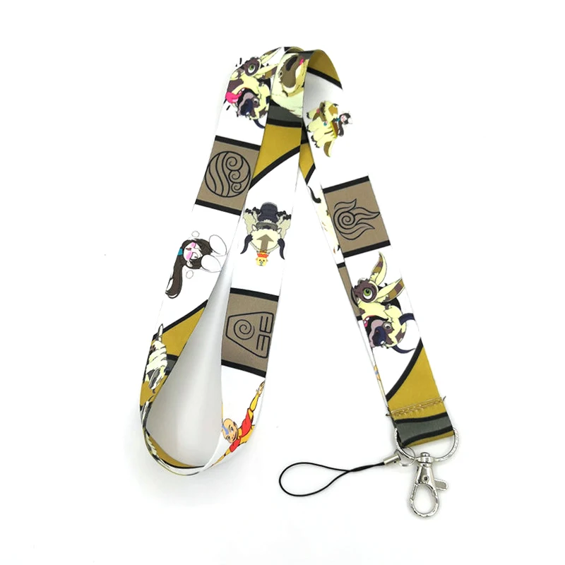 

Avatar Appa Lanyard For Keys USB ID Card Badge Holder Tags Neck Mobile Strap Phone Keychains Accessories