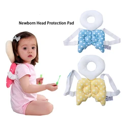 Coussin Anti statique en coton doux pour bébé, oreiller à ailes d'ange, Protection de la tête, 3 couleurs 