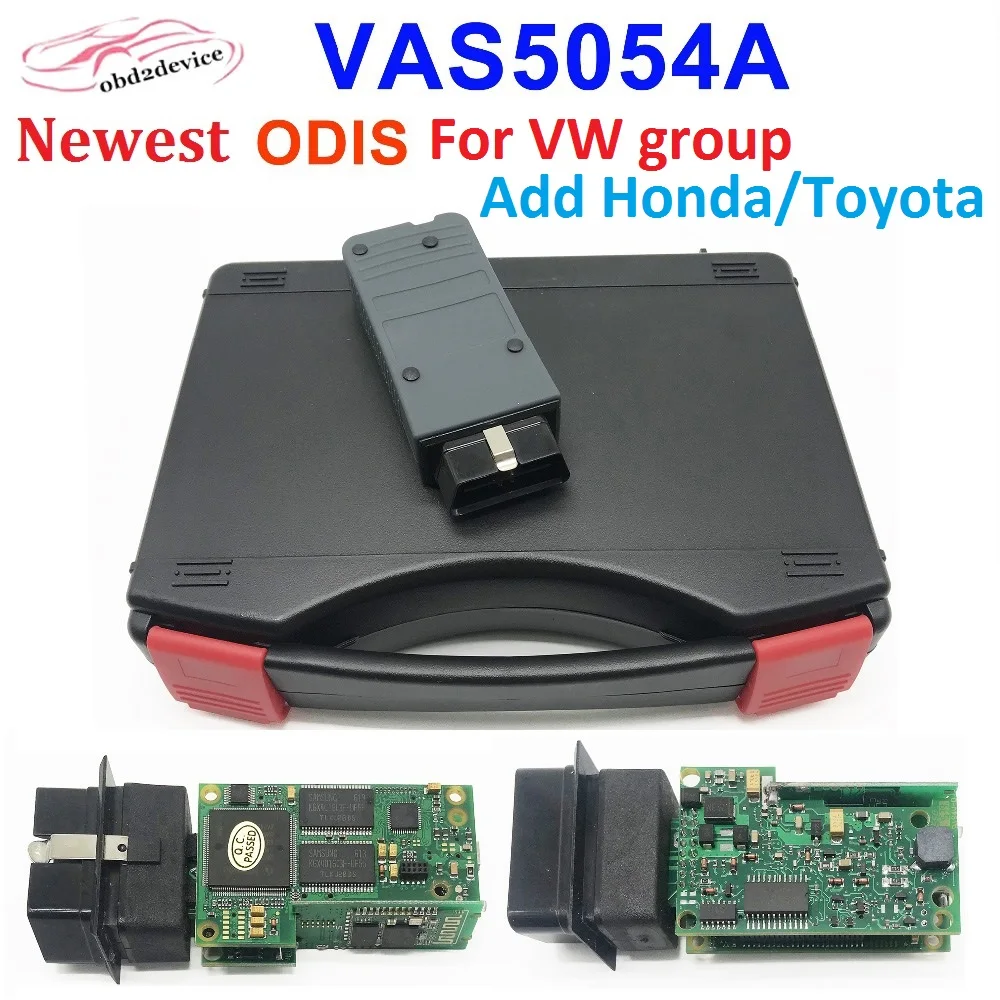 OKI Full Chip VAS 5054A ODIS 4.4.10 Bluetooth OBD Diagnostic Tool VW AUDI SKODA