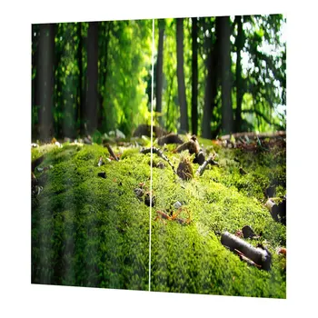 

DZGT022 Classic Washable Printing Curtain Door Curtains Home Bedroom Living Room Curtain Hotel Decorative Curtain 140*100cm