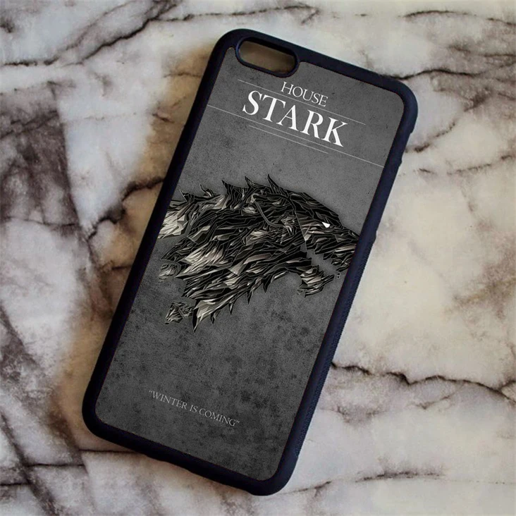 KETAOTAO Игры престолов чехол для телефона s для iPhone 4S 5C SE 5 5S 6 6S 7 8 Plus X Чехол Мягкий ТПУ резиновый силиконовый - Цвет: Красный