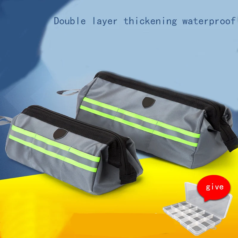 

Fast Tool Kit Urinal with Canvas Electrician Multi Function Maintenance Thickened Storage Bag Portable Hardware Tool Bag