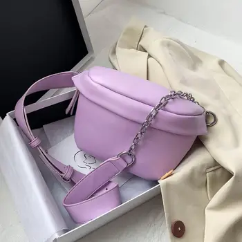 

Solid Color Chain Small Crossbody Bags For Women 2020 Summer Sweet Shoulder Bags Lady Travel Handbags Sweet Cross Body Bag
