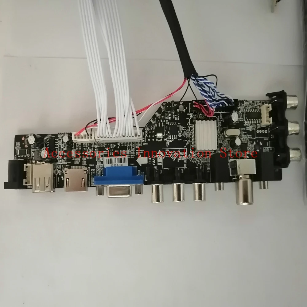 LCD LED ȭ  ̹   DVB-T DVB-C  ŰƮ, N156BGE, N156B6, LP156WH2, LP156WH4, TV, HDMI, VGA, USB Ʈ