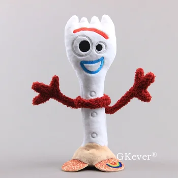 

27cm Movie Story 4 Anime Forky plush doll toys Pillow Soft Sleeping toys Forky Stuffed Doll Action Figure Children Gift