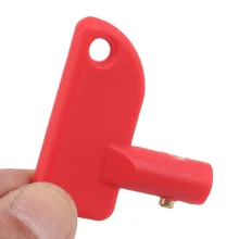 Mini interrupteur de mise hors tension interrupteur de coupure de courant clé batterie interrupteur d'isolement clé de rechange voiture pièces spéciales