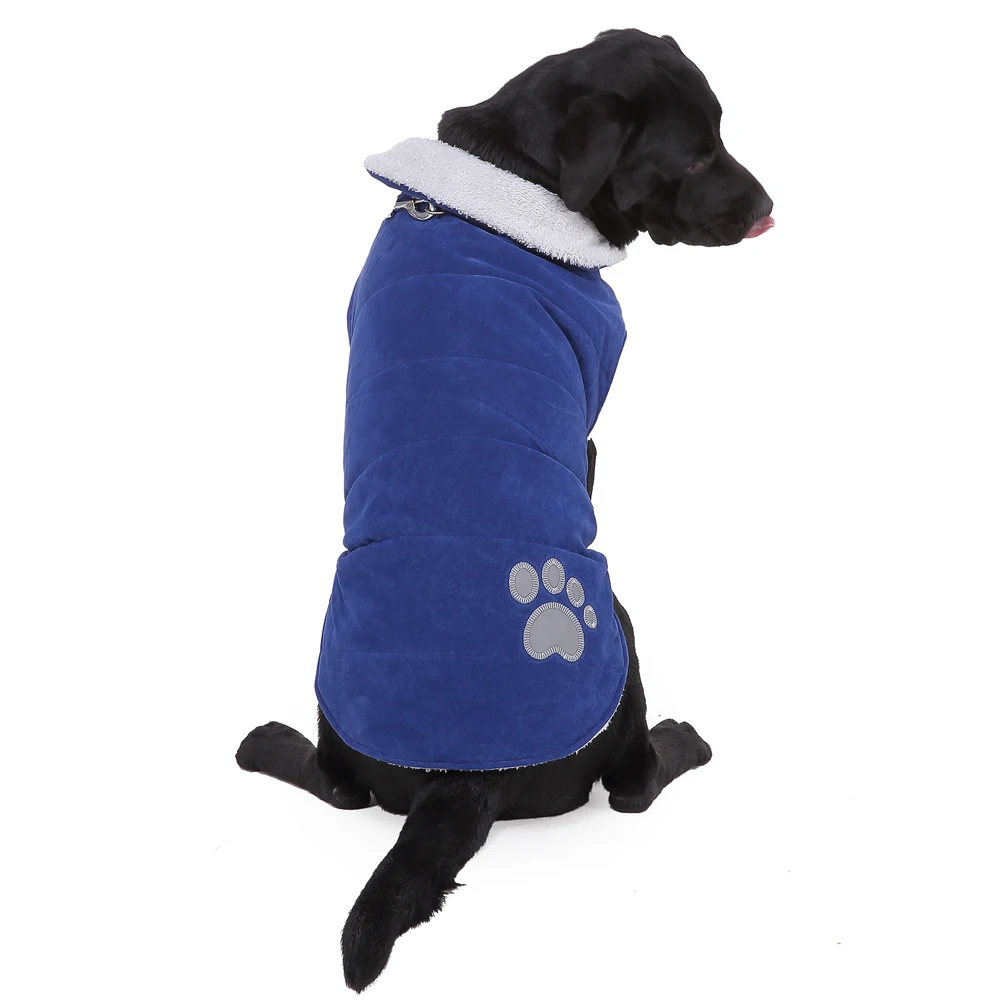 

Double-sided Pet Dog Coats Jackets Autumn Winter Dog Clothes Super Warm Thick Dog Coat For Pet Dog S-XXL Sizes