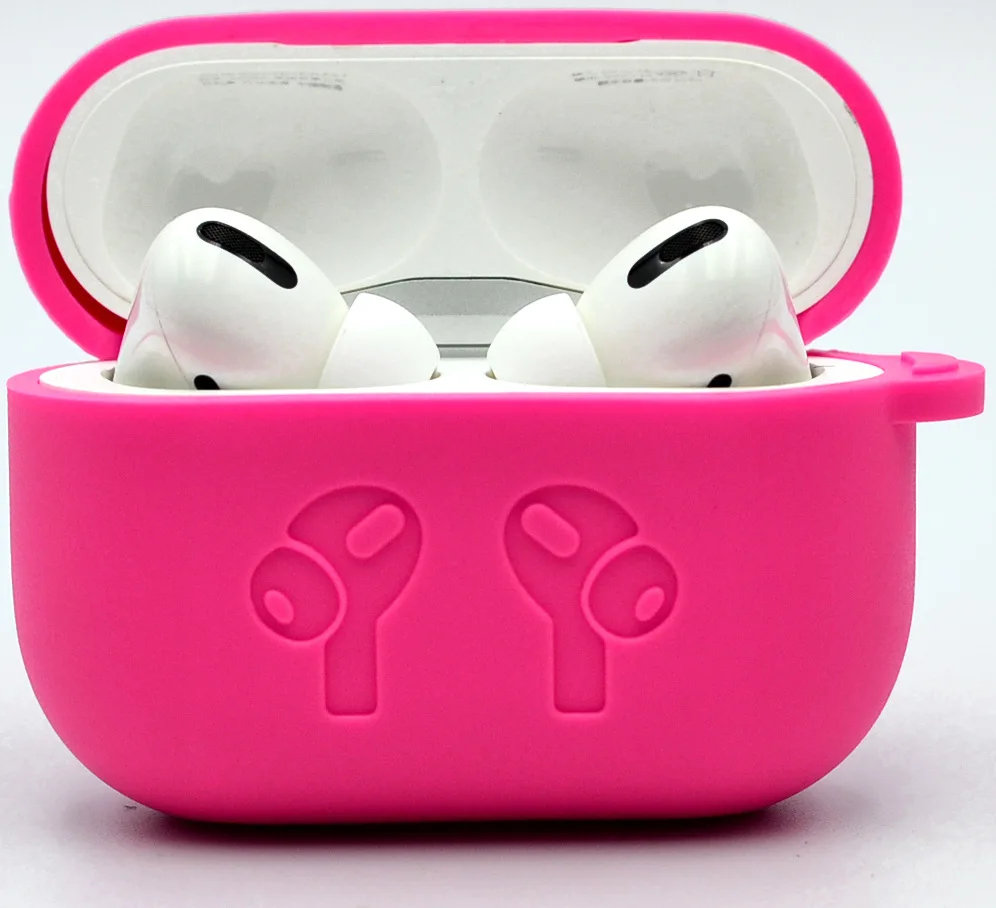 1 шт. силиконовый Bluetooth беспроводной чехол для наушников для AirPods Pro защитный чехол Аксессуары для Apple Airpods зарядная коробка - Цвет: M