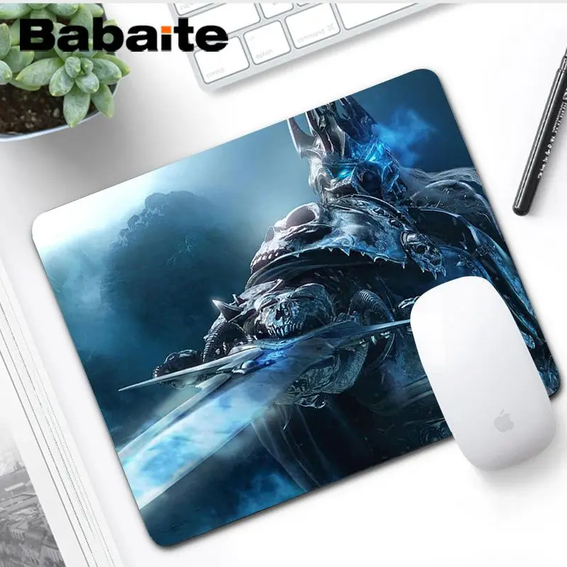 No LockEdge 25x29cm Игровой коврик для мыши World of Warcraft коврик для мыши большой Противоскользящий XL клавиатура большой Настольный коврик для мыши для геймеров ноутбук резиновый коврик для ноутбука - Цвет: No LockEdge 25x29cm