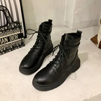 preço Sapatos Para Mulher 2020 Couro Grosso Neve Lolita Sapatos Goth Botas De Cowboy Plataforma Saltos Altos Botas De Chuva Sapatos De Inverno