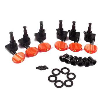 

Set of 6 Sealed Guitar String Tuning Pegs Tuners Guitar Machine Heads 3L 3R