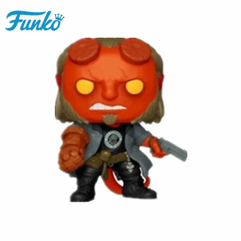 Funko DC The Batman, который смеется, Hellboy The Call of Cthulhu, фигурка, игрушки, коллекция, виниловая модель, рождественский подарок для детей на день рождения - Цвет: N-Hellboy-750