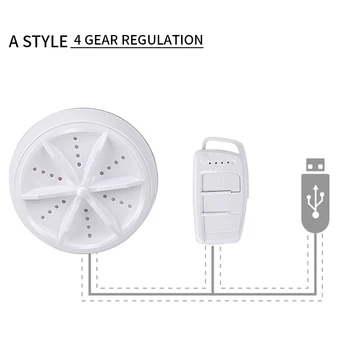 

Mini Washing Machine Portable Personal Rotating Turbine Washer Clothes Washing Machine For Home Business