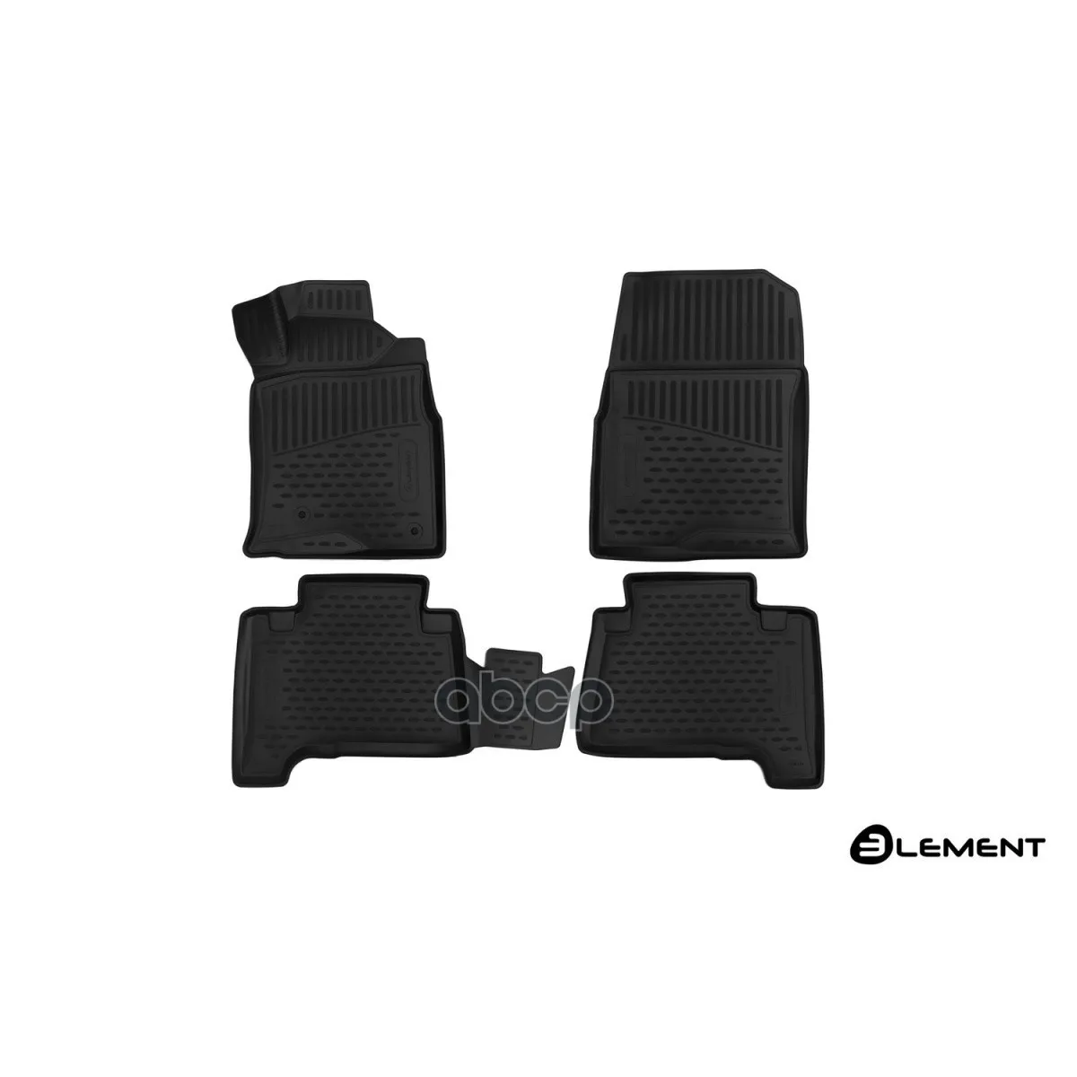 Коврики 3d В Салон Toyota Hilux Surf, 2002-2009, Внедорожник, П.Р., 4 Шт.(Полиуретан) ELEMENT арт. ELEMENT3D48154210