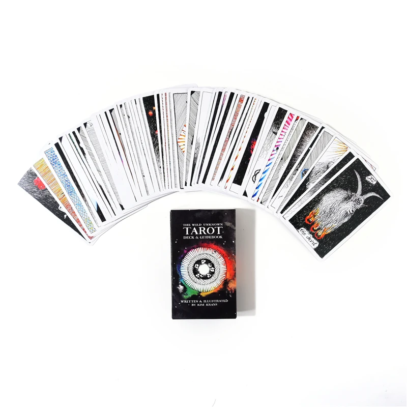 The Wild Unknown Tarot Deck 78 полноцветные карты Таро и Электронный гид карточная игра the New York