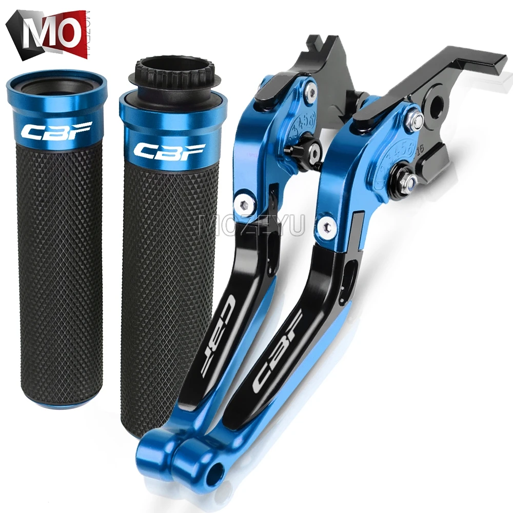 Для Honda CBF1000/CBF 1000 CBF1000 в 2006-2009 2010-2013 Аксессуары для мотоциклов ЧПУ сцепные рычаги Руль ручками - Цвет: BU CBF1000 06-09