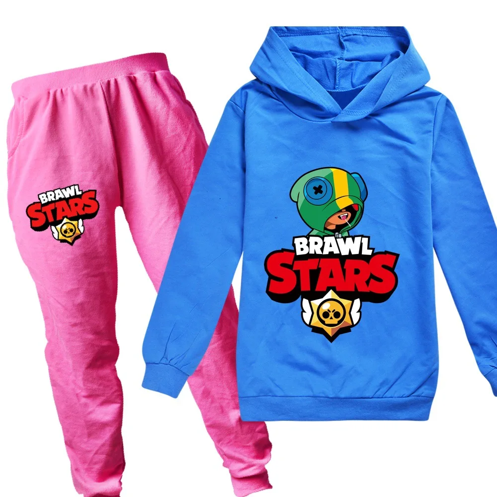 Маскарадные костюмы с 3D принтом для мальчиков и девочек, толстовка с капюшоном, штаны Детская толстовка с брюками футболка с длинным рукавом, топ, футболка, одежда - Цвет: Синий