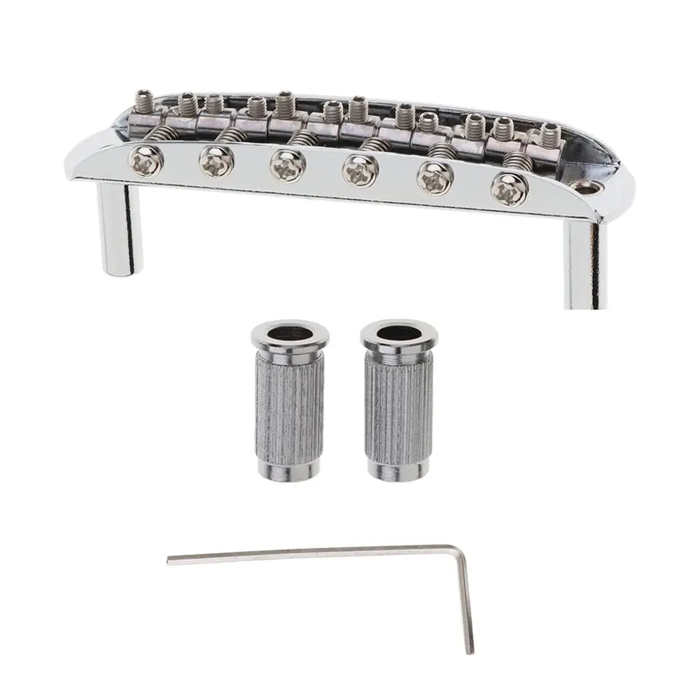 

Zinc Alloy Bridge Saddle Screw and L-Wrench for Jazzmaster Jaguar Guitar Instrument Accessory