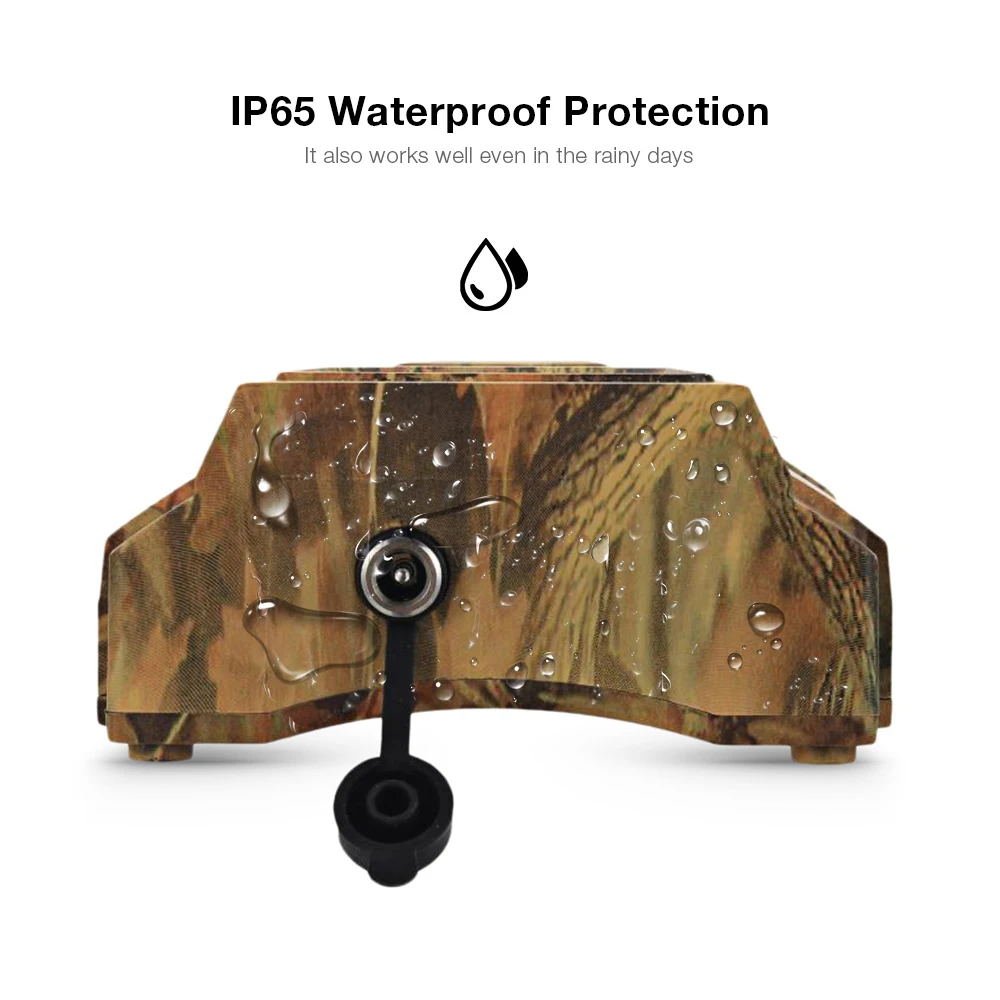 NACATIN ht - 001B Digital&nbsp;Wildlife Trail Camera 30PCS Infrared LEDs IP65 Waterproof 1080P Image