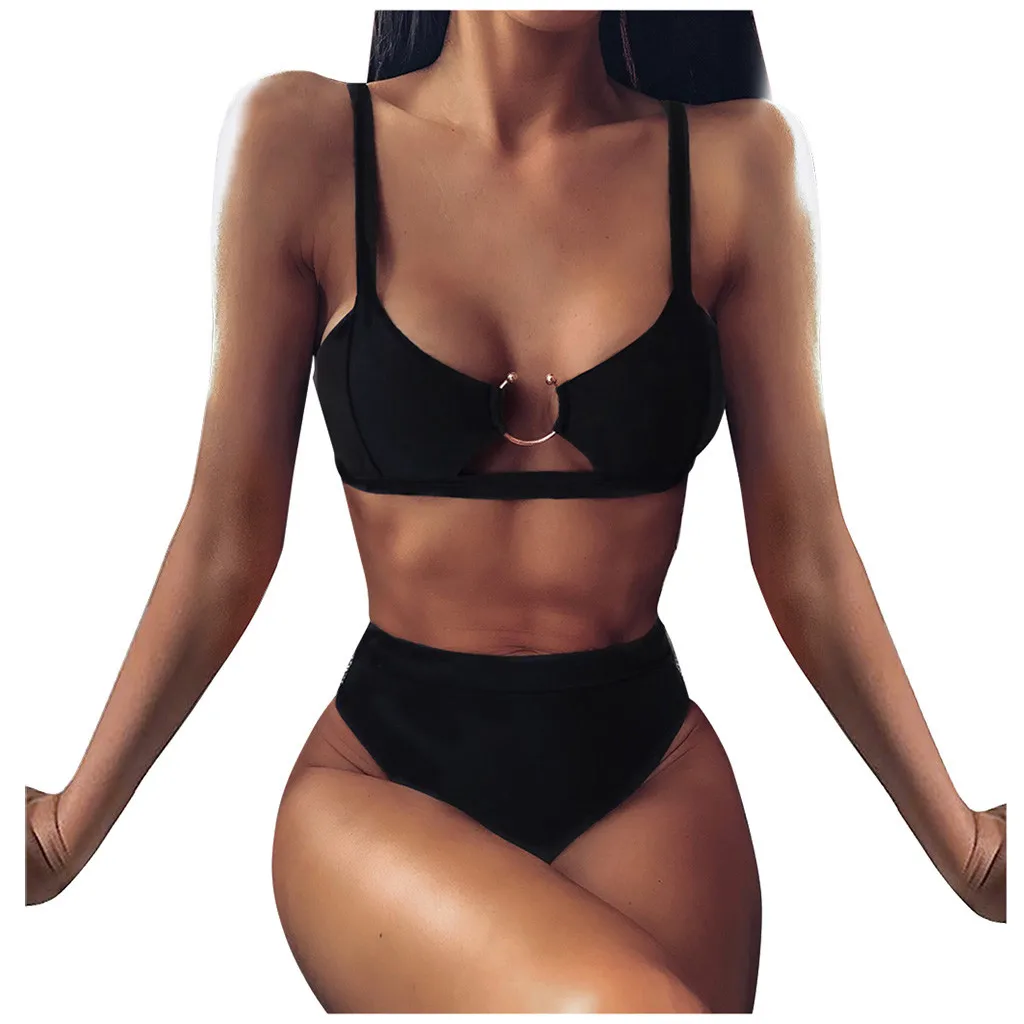 

2019 Best Selling Mujer Underwear Sexy Women Ring Bathing Suit Push-Up Padded Femme De Bain Lengerie Wire Free Female Intimates