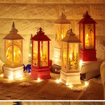 

Christmas Decorations for Home Led 5 pcs Christmas Candle with LED Tea light Candles Christmas Tree Decoration Kerst Decoratie